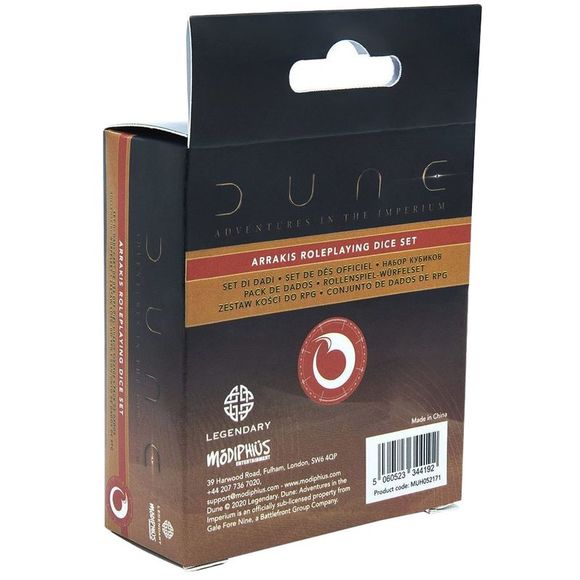 Dune - Adventures in the Imperium Dice Set: Arrakis - Picture 3 of 3
